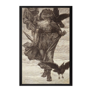 1871 Odin, Norse God of Wisdom Acrylic Print