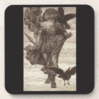 1871 Odin, Norse God of Wisdom Drink Coaster