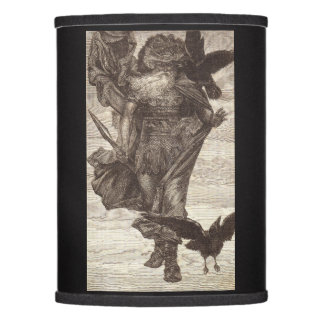 1871 Odin, Norse God of Wisdom Lamp Shade