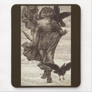 1871 Odin, Norse God of Wisdom Mouse Pad