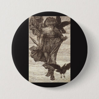 1871 Odin, Norse God of Wisdom Pinback Button