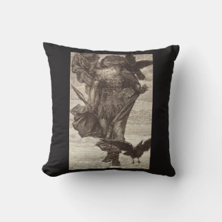 1871 Odin, Norse God of Wisdom Throw Pillow