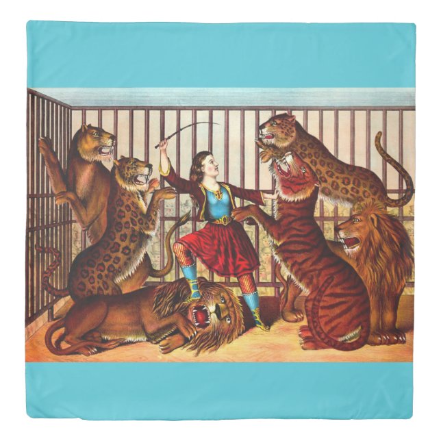 1874 The Lion Queen Duvet Cover (Front)