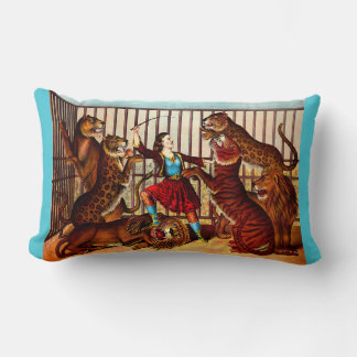 1874 The Lion Queen Lumbar Pillow