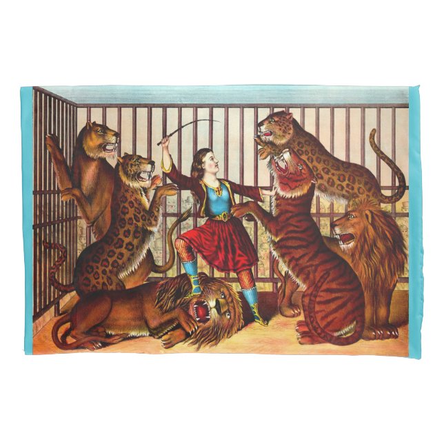 1874 The Lion Queen print Pillow Case (Front-Left)