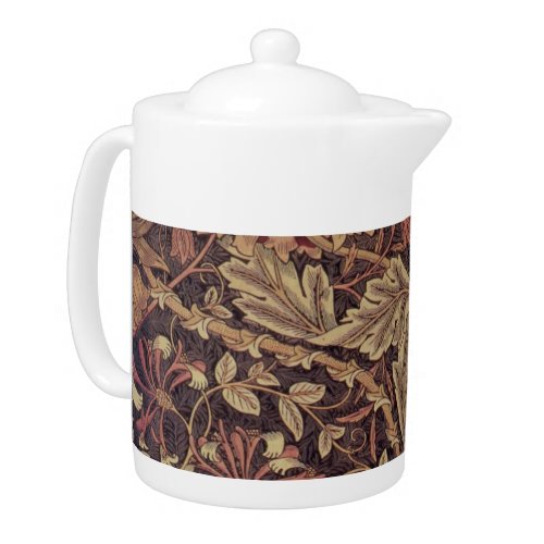 1876 Vintage William Morris Honeysuckle Teapot