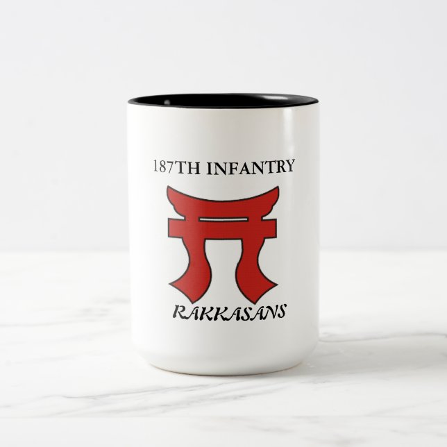 187TH INFANTRY RAKKASANS MUG (Center)
