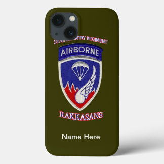 187th Infantry Regiment iPad Barley There Case