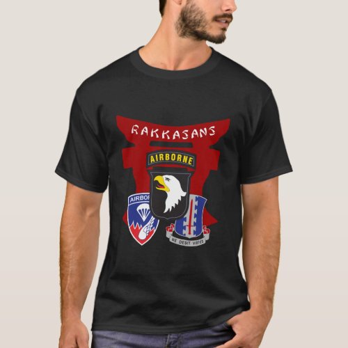 187Th Infantry Regiment Rakkasans T_Shirt