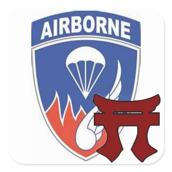 187th Regimental Combat Team Stickers