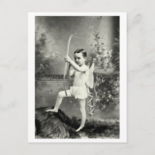 1880 Cupid at Work Postcard