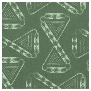 1880 Was a Long Time Ago, Emerald Green Fabric