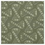 1880 Was a Long Time Ago, Olive Green Fabric