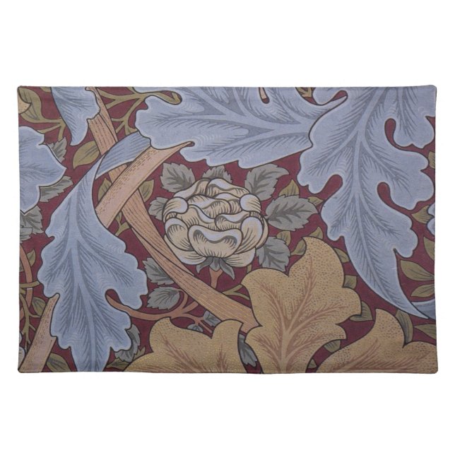 1880 William Morris St James Palace Wallpaper Cloth Placemat (Front)
