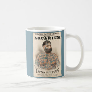 1880s Captain Costentenus tattooed man Coffee Mug