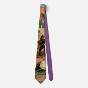 1880's Fireman Firefighter Artwork Mens Tie Wow!