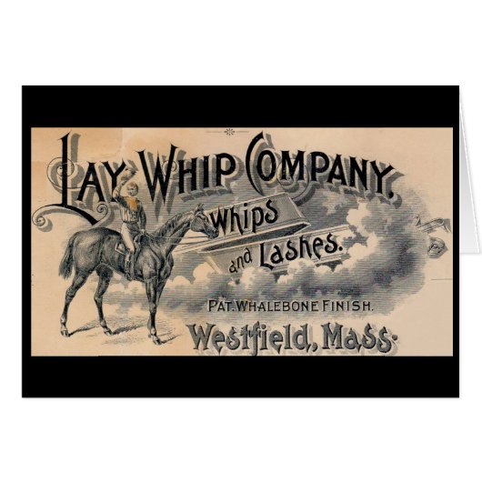 1880s Lay Whip Company billhead (Front Horizontal)