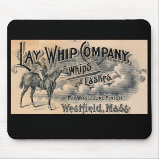 1880s Lay Whip Company billhead Mouse Pad