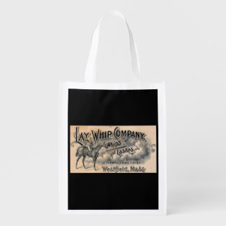1880s Lay Whip Company billhead Reusable Grocery Bag