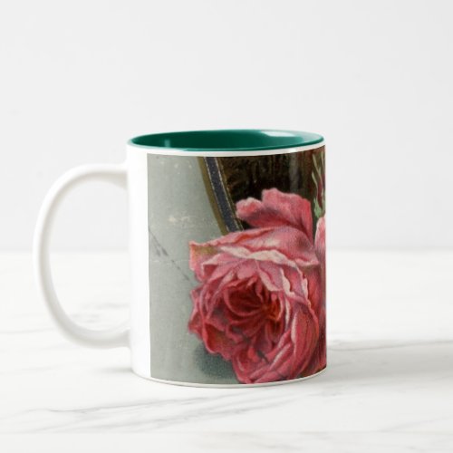 1883 Flowers of the woods Two_Tone Coffee Mug