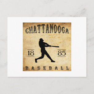 1885 Chattanooga Tennessee Baseball Postcard