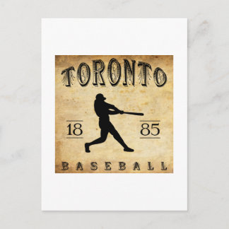 1885 Toronto Ontario Canada Baseball Postcard