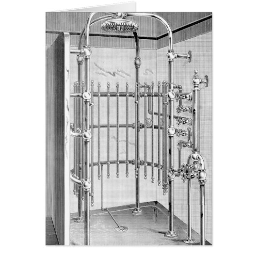 1887 advanced Bathroom Shower Cards (Front)