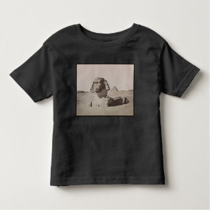 1887 Great Sphinx of Giza Necropolis in Egypt Toddler T-shirt