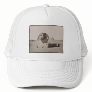 1887 Great Sphinx of Giza Necropolis in Egypt Trucker Hat