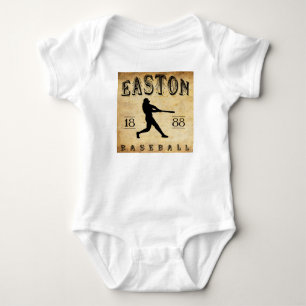 1888 Easton Pennsylvania Baseball Baby Bodysuit