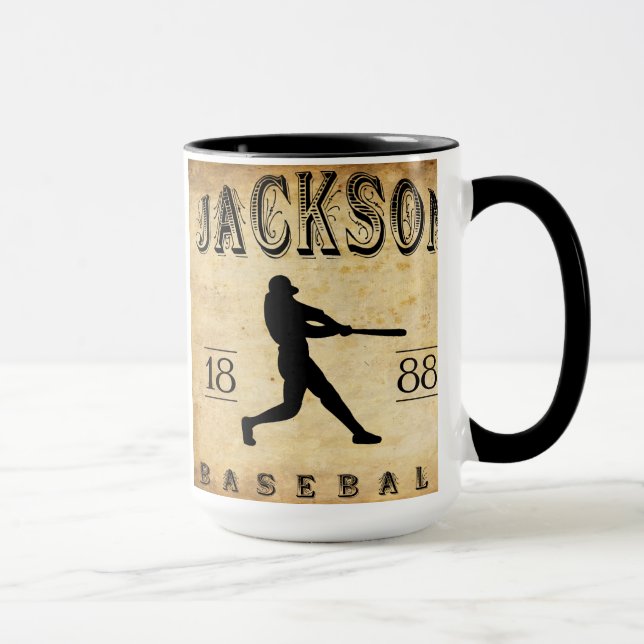 1888 Jackson Michigan Basebal Mug (Right)