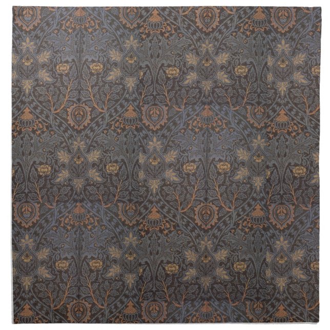 1888 Vintage William Morris Ispahan Napkin (Front)