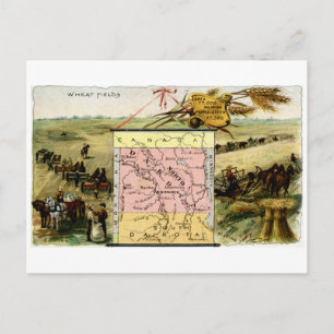 1889 North Dakota Postcard