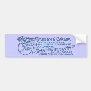 1890 American Cycles Bumper Sticker