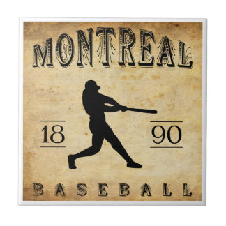1890 Montreal Quebec Canada Baseball Tile