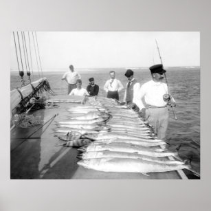1890s Fishing Poster
