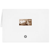 1890'S GHOST GIRLS BIRTHDAY CARD SEPIA COLORSPLASH (Back Horizontal)