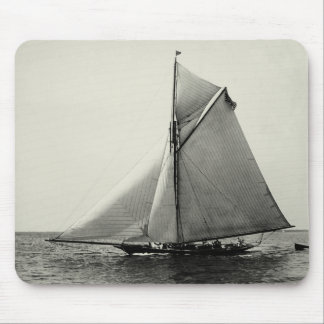 1891 American Yacht at Sea Mouse Pad