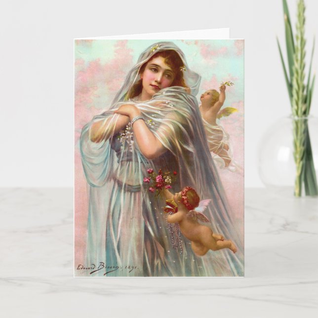 1891 Edouard Bisson The Fiancée Card (Front)