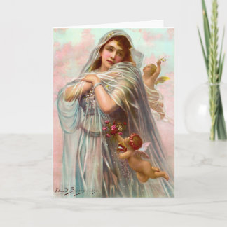 1891 Edouard Bisson The Fiancée Card