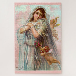 1891 Edouard Bisson The Fiancée Jigsaw Puzzle