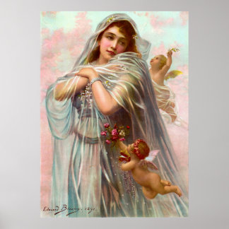 1891 Edouard Bisson The Fiancée Poster