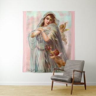 1891 Edouard Bisson The Fiancée Tapestry