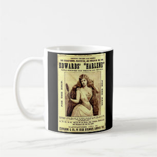 1893 ad for Harlene hair restorer Coffee Mug