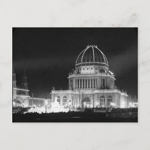 1893 Columbia Exposition, Administration Building Postcard