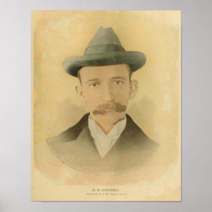 1894 Vintage Racing Board Bicycle Ad Art Print