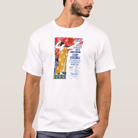 1895 Choral Music Poster T-Shirt