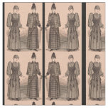 1895 Delineator print ladies coat and dress print Fabric