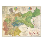 1895 German Map - Germany
