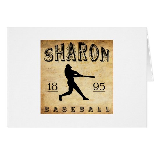 1895 Sharon Pennsylvania Baseball Cards (Front Horizontal)